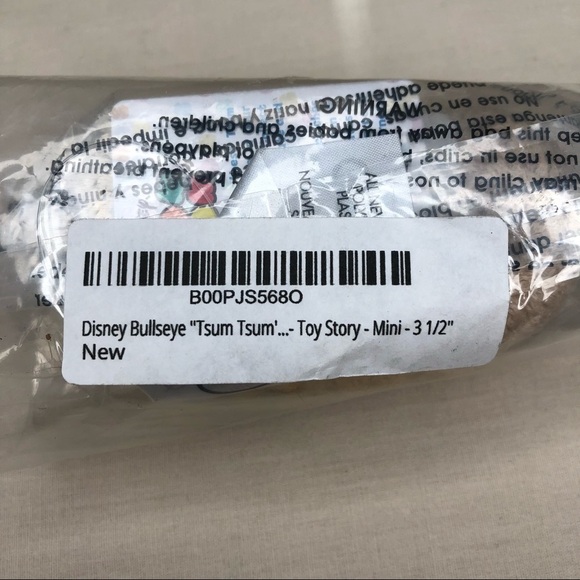 Disney Pixar Bullseye of Toy Story Mini Tsum Tsum Plush Horse 3.5 Inch, NWT - Picture 10 of 15